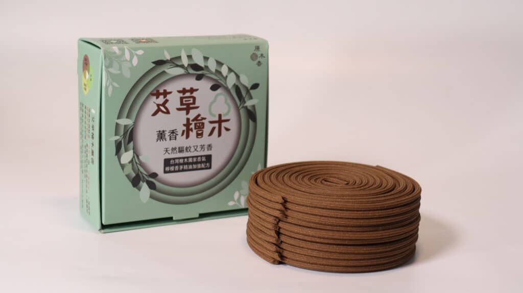原木香/天然艾草檜木薰香環