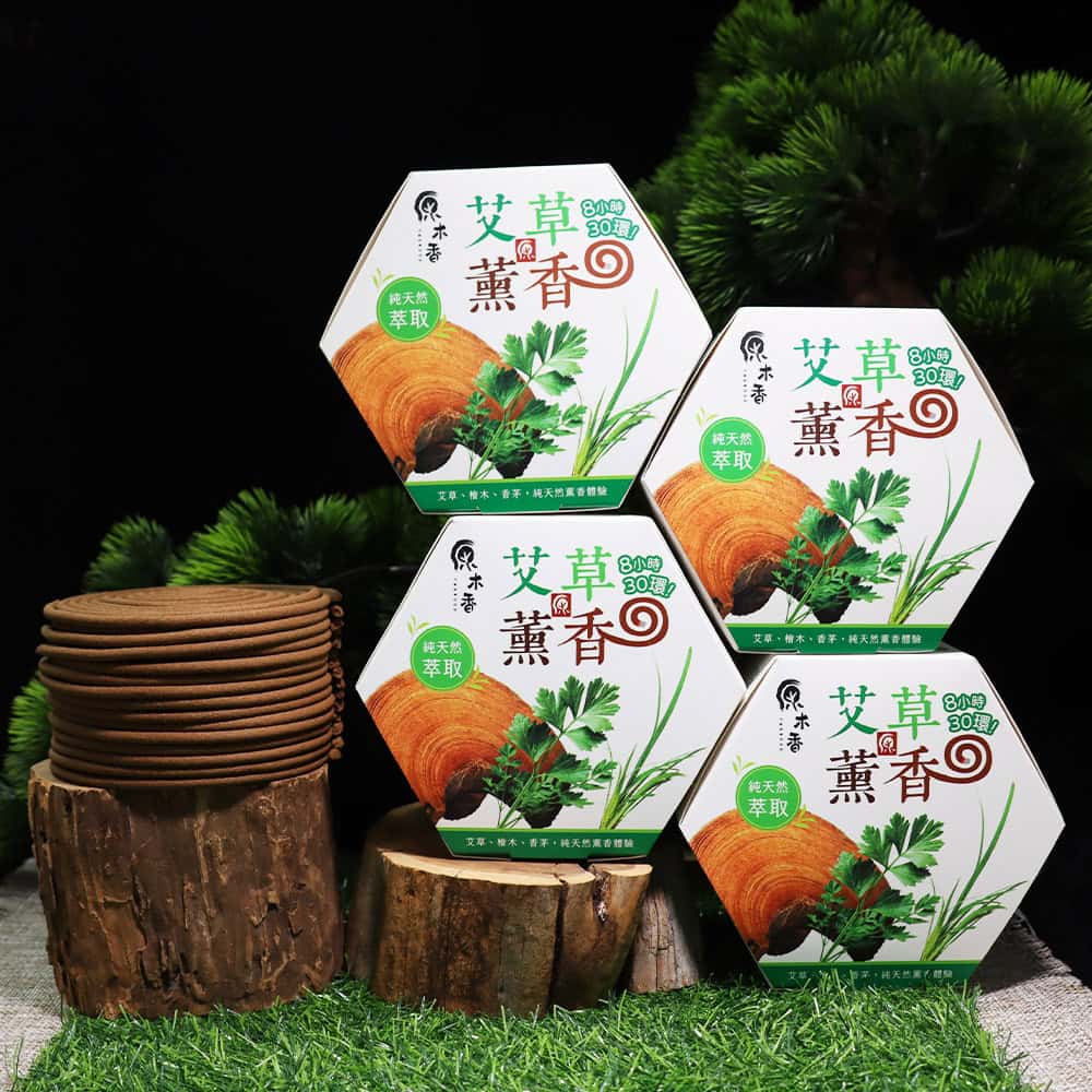 各場景適用驅蚊神器:原木香天然艾草蚊香